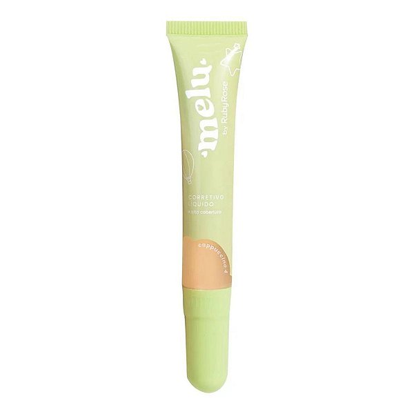 Corretivo Líquido Melu By Ruby Rose Alta Cobertura Cappuccino 4 Hb-8105 11ml