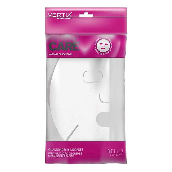 Máscara Facial Descartável Vertix Hygienic Care