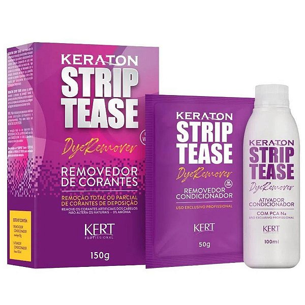 Removedor de Corantes Keraton Strip Tease 150g