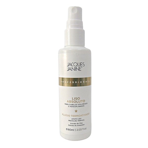 Fluído Termoativado Jacques Janine Liso Absoluto 60ml
