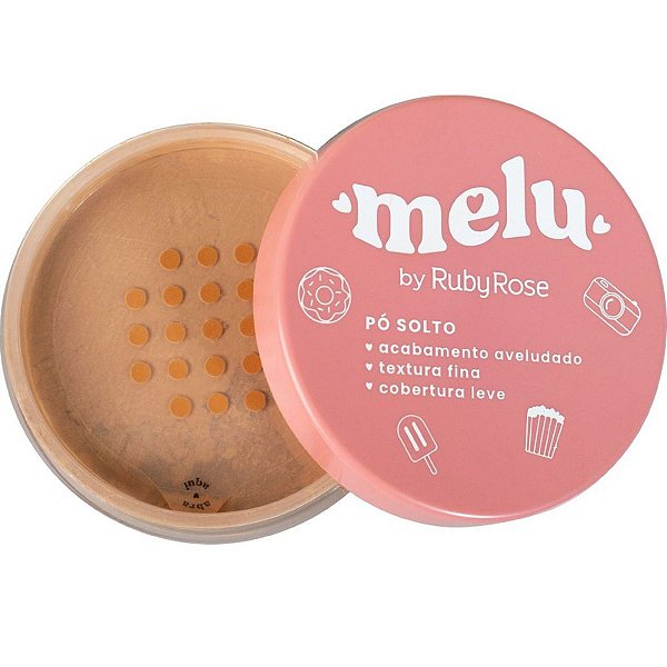 Pó Solto Melu By Ruby Rose Cor 04 Rr-852/4 7g
