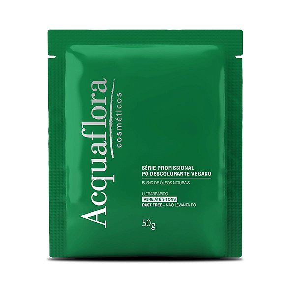Pó Descolorante Vegano Acquaflora Ultrarrápido Dust Free 50g