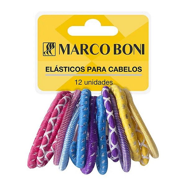 Elastico Para Cabelo Marco Boni Colors Com 12 Un