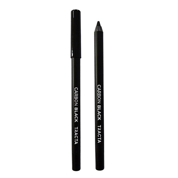 Lápis Delineador Para Olhos Tracta Carbon Black 1,2g