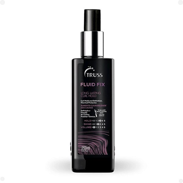 Protetor Térmico Fluid Fix Truss Long Lasting Curl Hold 250ml