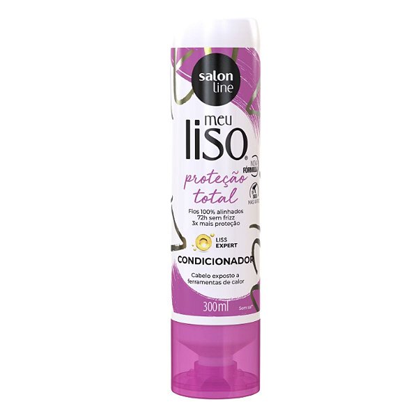 Condicionador Salon Line Meu Liso Proteção Total 300ml