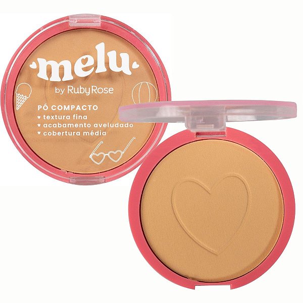 Pó Compacto Melu By Ruby Rose Mc60 Rr-853/3 10g
