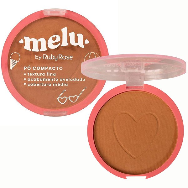 Pó Compacto Melu By Ruby Rose Me120 Rr-853/5 10g