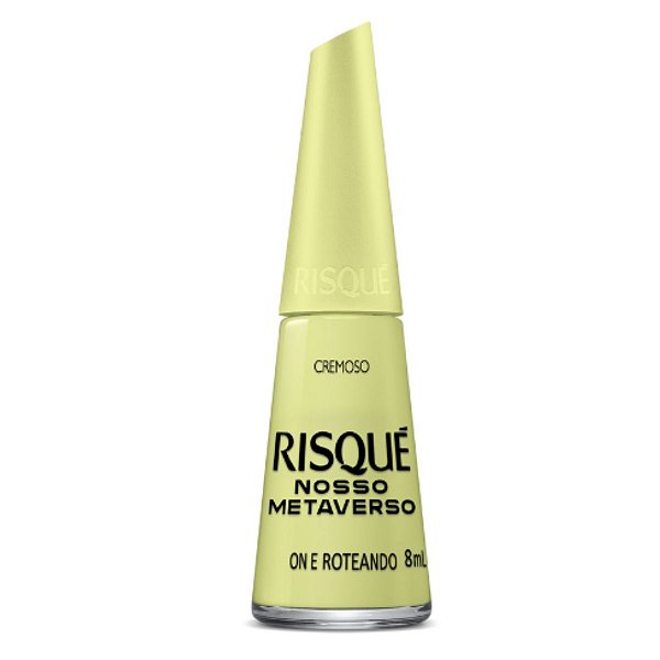 Esmalte Cremoso Risqué Nosso Metaverso On e Roteando 8ml
