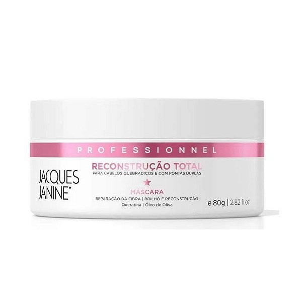 Máscara Jacques Janine Reconstrução Total 80g