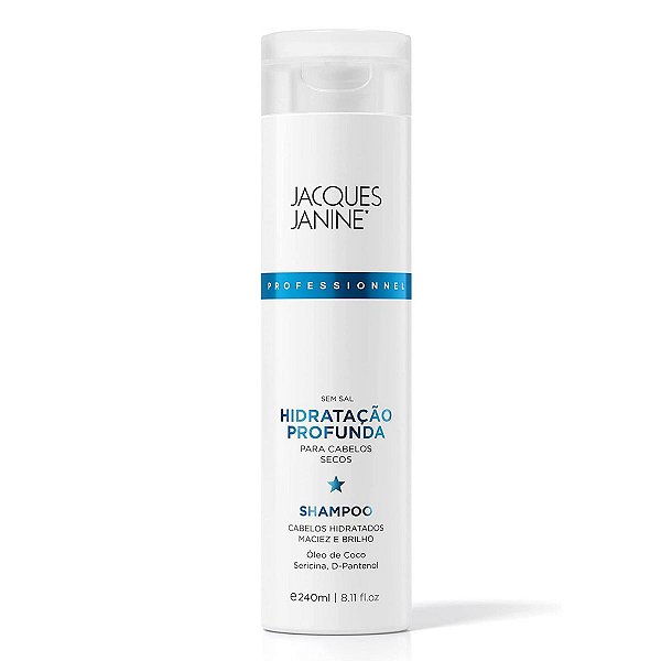 Shampoo Jacques Janine Hidratação Profunda 240ml
