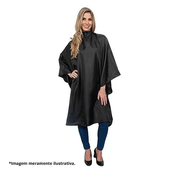 Capa de Corte Com Manga Belliz Vertix Preta Cod. 3165