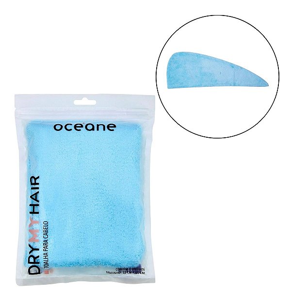 Toalha Para Cabelo Oceane Dry My Hair