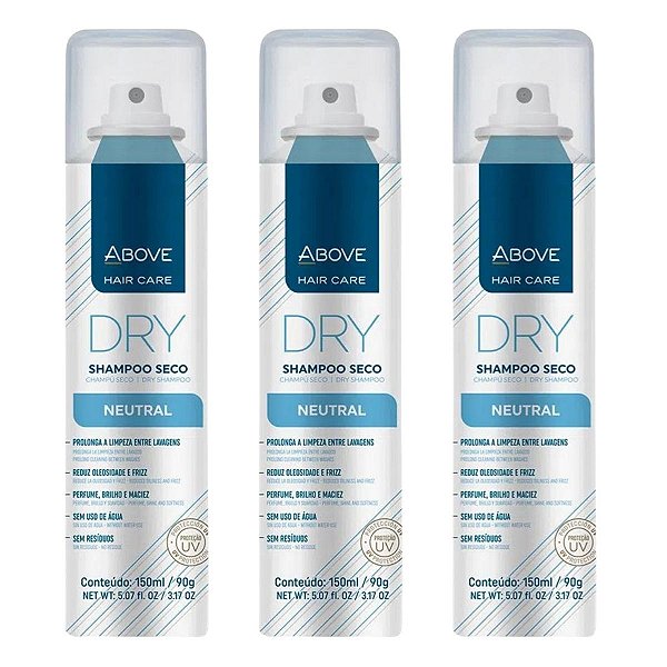 Kit Above Shampoo A Seco Hair Care Dry Neutral 150ml /3