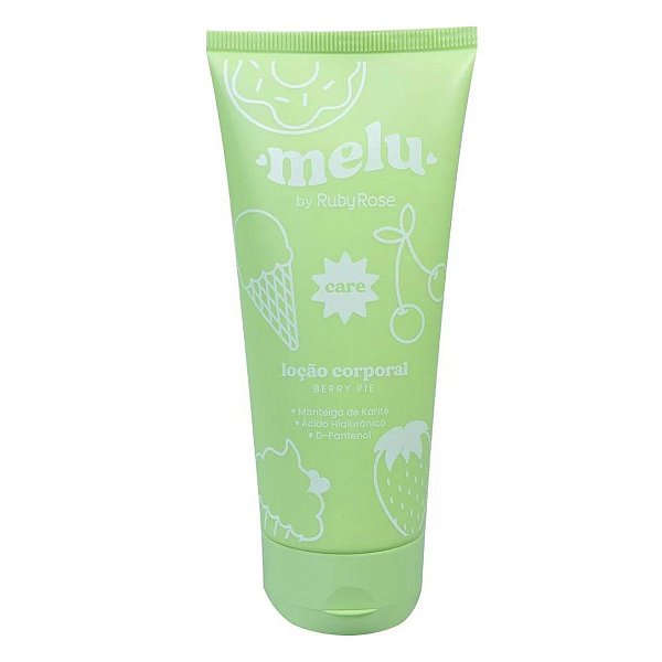 Loção Corporal Melu By Ruby Rose Care Berry Pie 200ml
