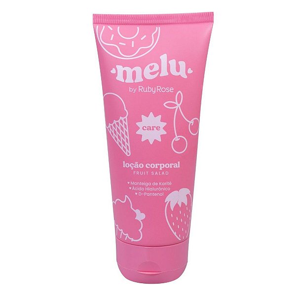 Loção Corporal Melu By Ruby Rose Care Fruit Salad 200ml