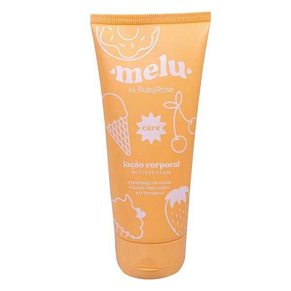 Loção Corporal Melu By Ruby Rose Care Buttercream 200ml