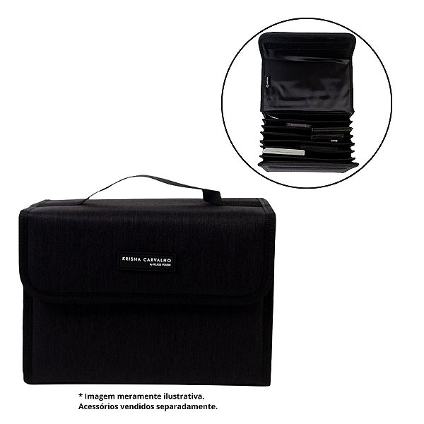 Necessaire Klass Vough Krisna Carvalho Organizador de Paletas Ref. Hn0328