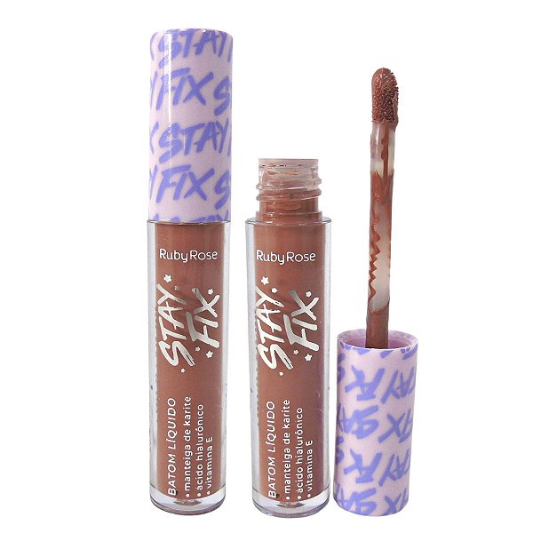 Batom Líquido Ruby Rose Stay Fix Maia 3,2ml