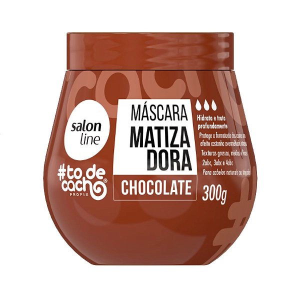 Máscara Matizadora Salon Line #todecacho Chocolate 300g