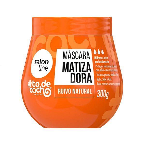 Máscara Matizadora Salon Line #todecacho Ruivo Natural 300g
