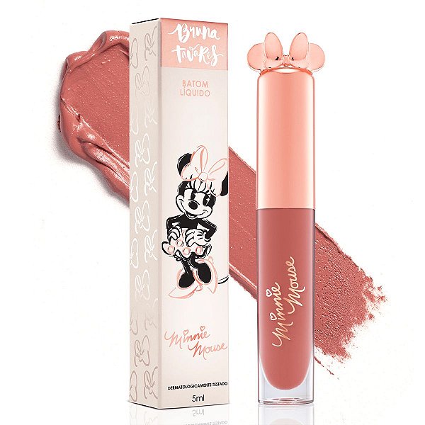 Batom Líquido Bruna Tavares Bt Minnie Mouse Fashionista 5ml