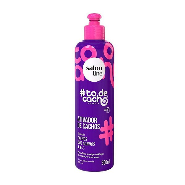 Ativador de Cachos Salon Line #todecacho Definição Cachos dos Sonhos 300ml