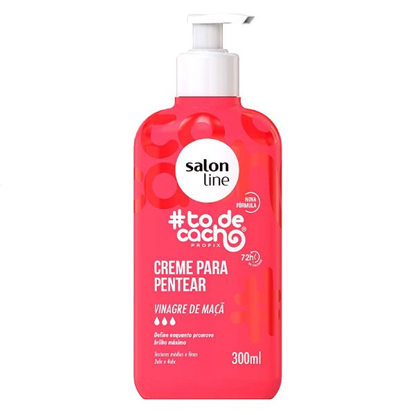 Creme Para Pentear Salon Line #todecacho Vinagre de Maçã 300ml