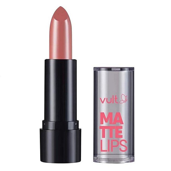 Batom Vult Matte Lips Castanho 3,8g