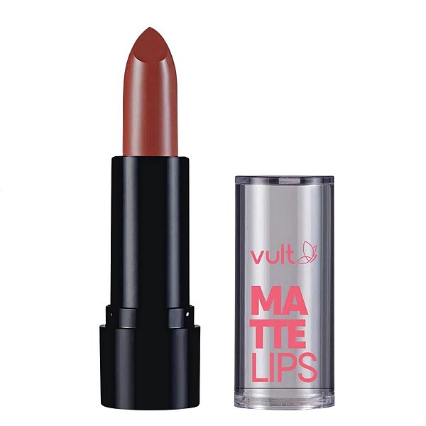 Batom Vult Matte Lips Marsala 3,8g