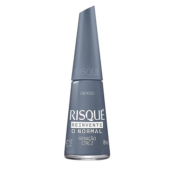 Esmalte Cremoso Risque Reinvente O Normal Geração Ctrl Z 8ml