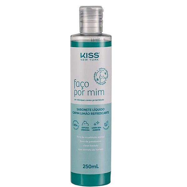 Sabonete Líquido Capim Limão Kiss New York Faço Por Mim 250ml
