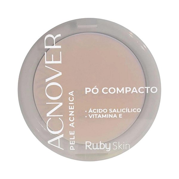 Pó Compacto Acneico Acnover Ruby Skin Ruby Rose Me100 10g