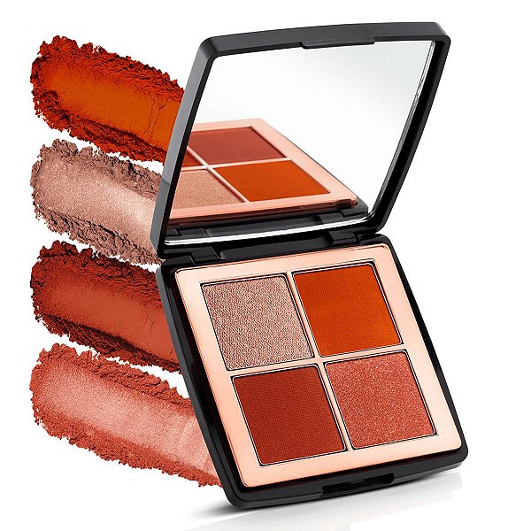 Paleta de Rosto Bruna Tavares Bt Minnie Mouse Show Your Glam Terracota 14g