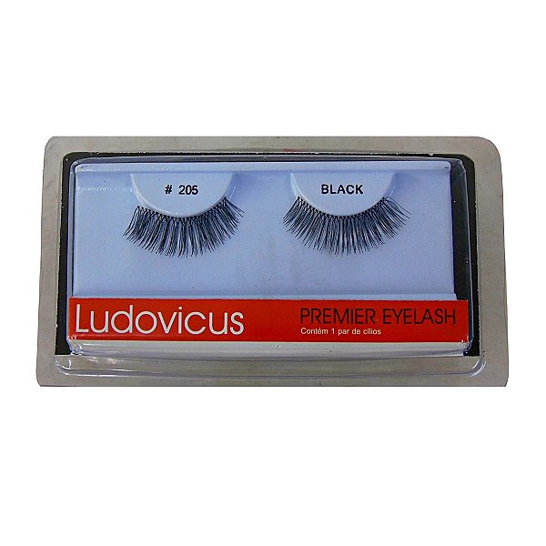 Cílios Postiços Ludovicus Premier Eyelash 205 Black