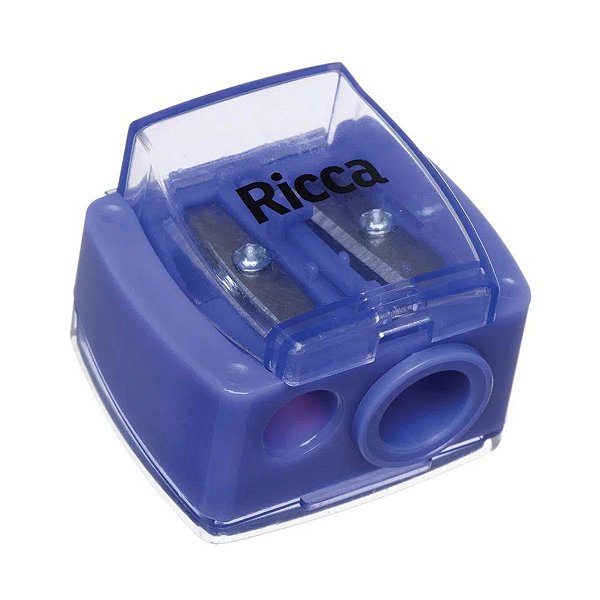 Apontador Ricca Para Lápis de Maquiagem Roxo Cód.823