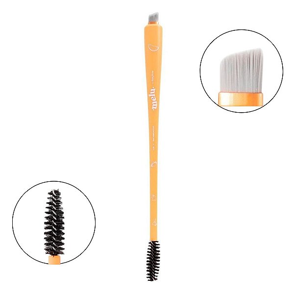 Pincel Duo Para Sobrancelha Melu By Ruby Rose Le70
