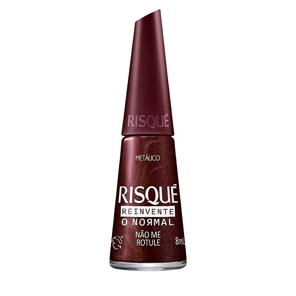 Esmalte Cremoso Risque Reinvente O Normal Não Me Rotule 8ml