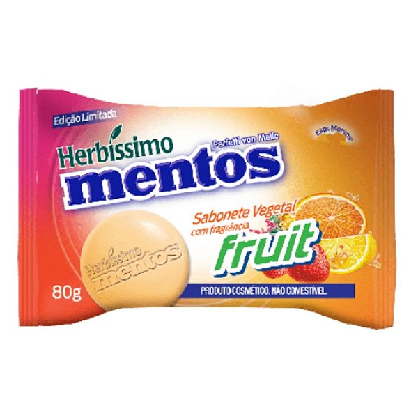 Sabonete Vegetal Herbissimo Mentos Fruit 80g