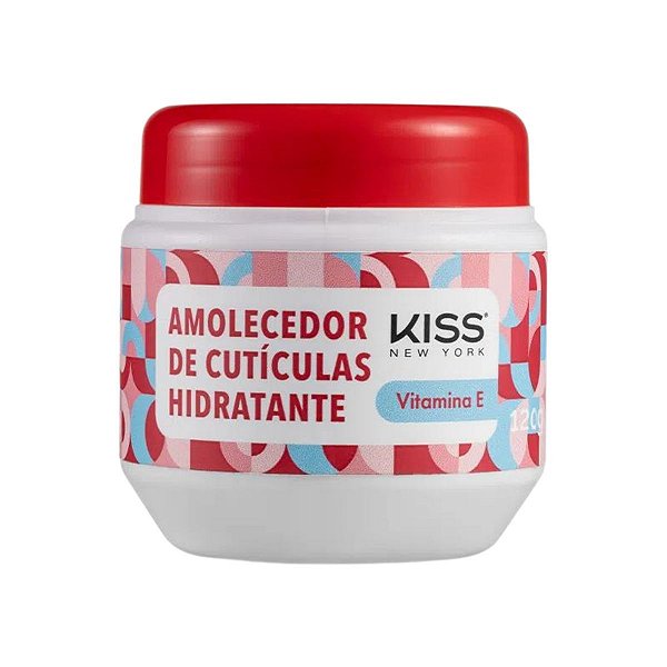 Amolecedor de Cutículas Hidratante Kiss Ny Vitamina e 120g