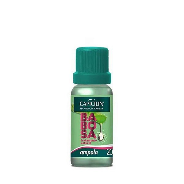 Ampola Capicilin Tratamento Natural Babosa 20ml