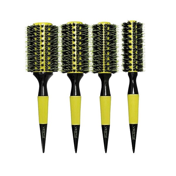 Kit Escova Ceramic Color Belliz Vertix C/4