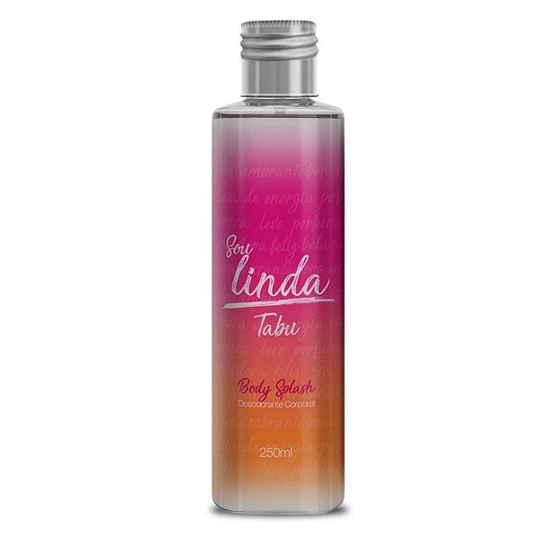 Body Splash Desodorante Corporal Tabu Sou Linda 250ml