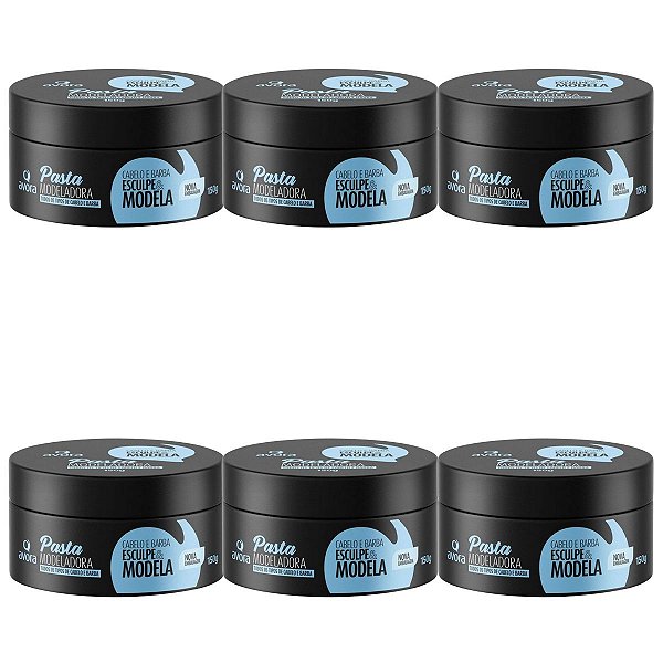 Kit Pasta Modeladora Avora Esculpe e Modela 150g C/6