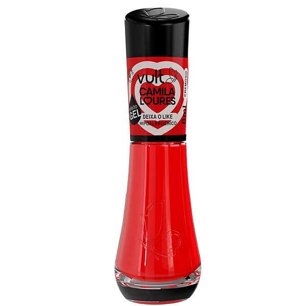 Esmalte Cremoso Efeito Gel Vult Camila Loures Deixa O Like 8ml