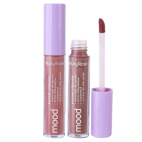 Batom Liquido Ruby Rose Mood Nostalgia 12 3,2ml
