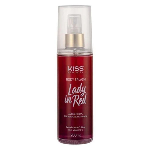 Body Splash Kiss New York Lady In Red Bs01b 200ml