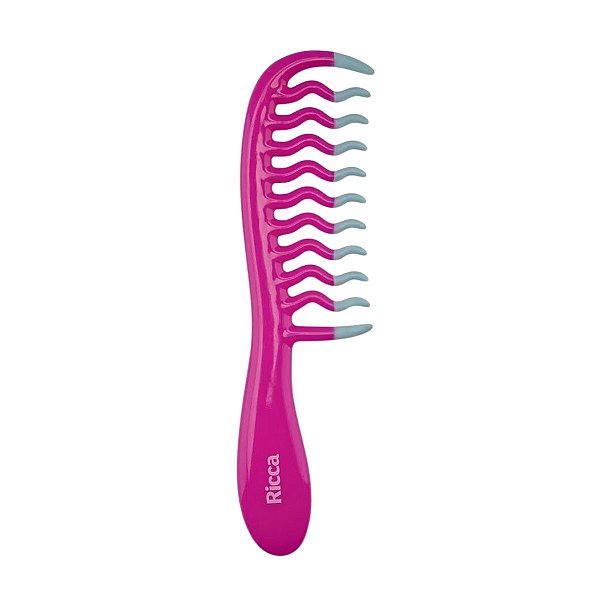 Escova Ricca Belliz Cachos e Ondas Rosa Cod.575