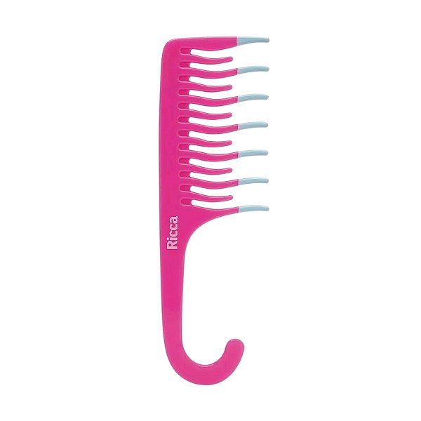 Pente Ricca Belliz Shower Cachos Rosa Cod.581