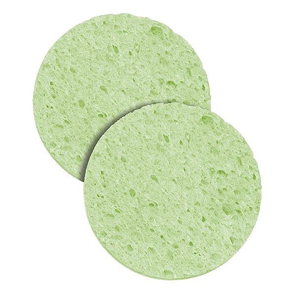 Esponja Celulose Facial Ricca Verde C/2 Un